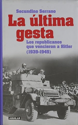 LA ÚLTIMA GESTA (MARCA EN LA PARTE INFERIOR TRASERA DE LA SOBRECUBIERTA)