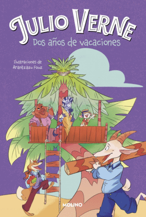 DOS AÑOS DE VACACIONES (JULIO VERNE PARA NIÑOS) (TAPA DURA)