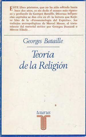 TEORÍA DE LA RELIGIÓN