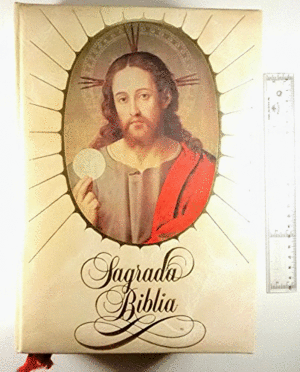 SAGRADA BIBLIA (TAPA DURA) (LIGERA MANCHA EN EL CORTE INFERIOR DEL PAGINADO)